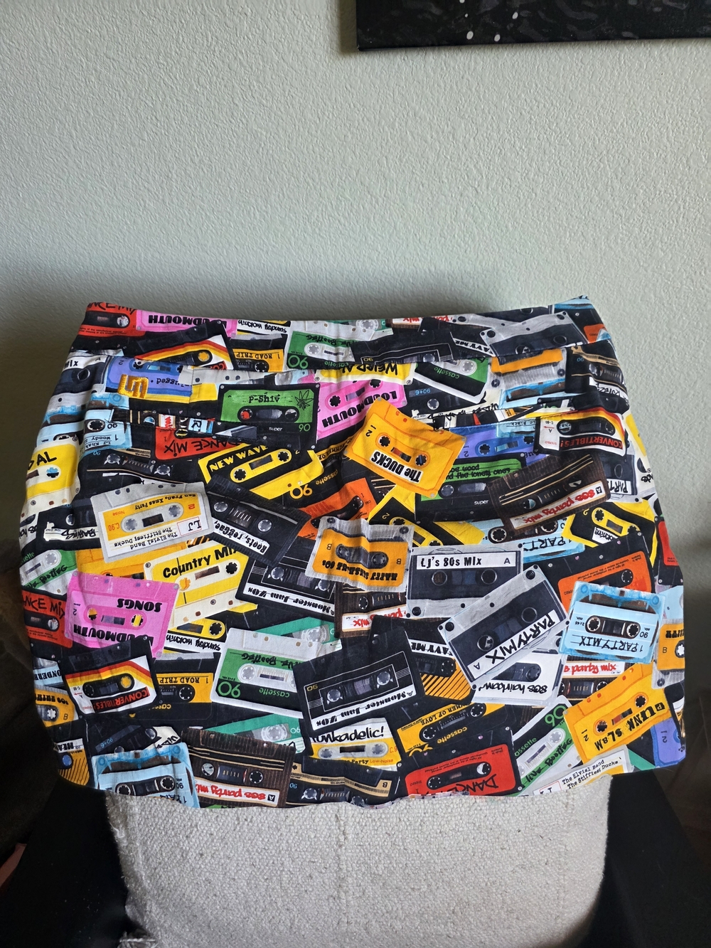 Loudmouth Ladies  Retro Cassette Print Skort
